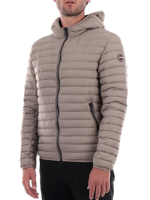 Colmar Piumino corto Piumino Uomo corto con cappuccio Coffee cream A23-COLMARMU1277P8VX-606-48 - Francavilla Moda